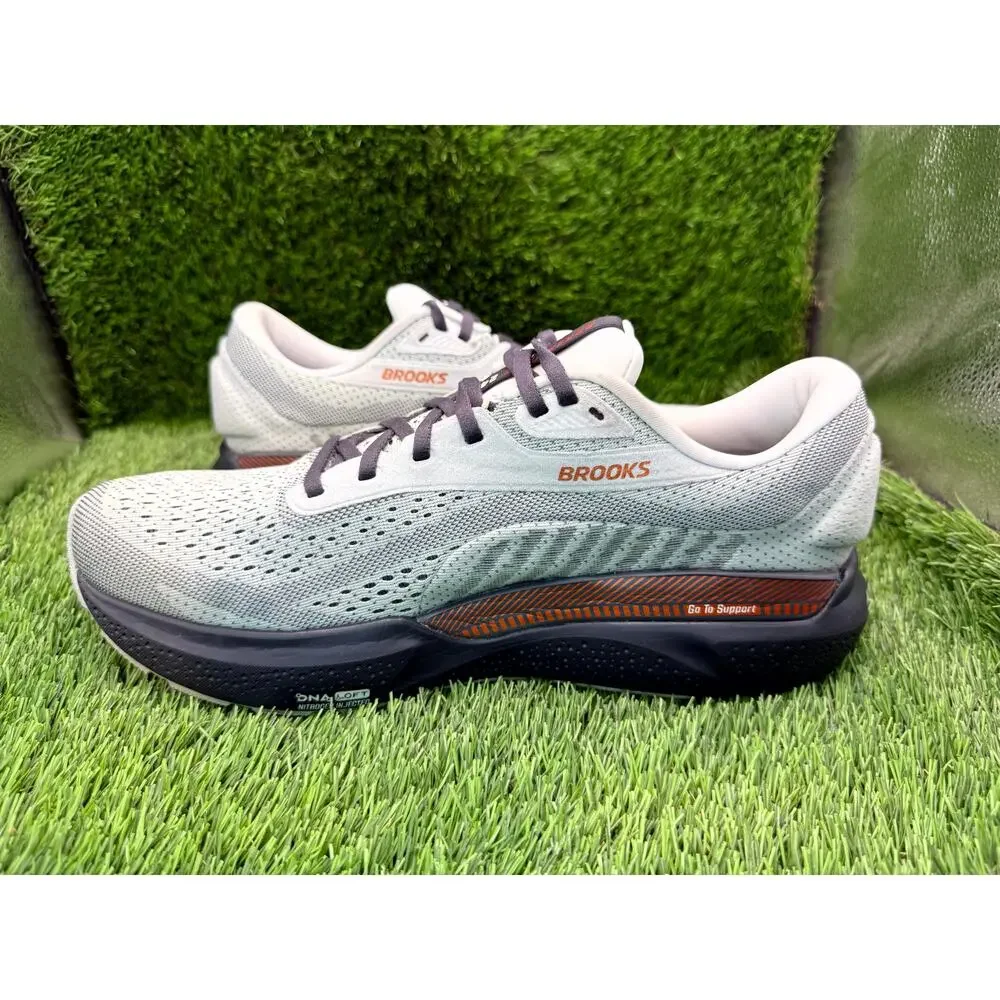 Brooks Adrenaline GTS 24 1204261D030 Athletic Shoes Women's 11.5D White Mesh Gym
